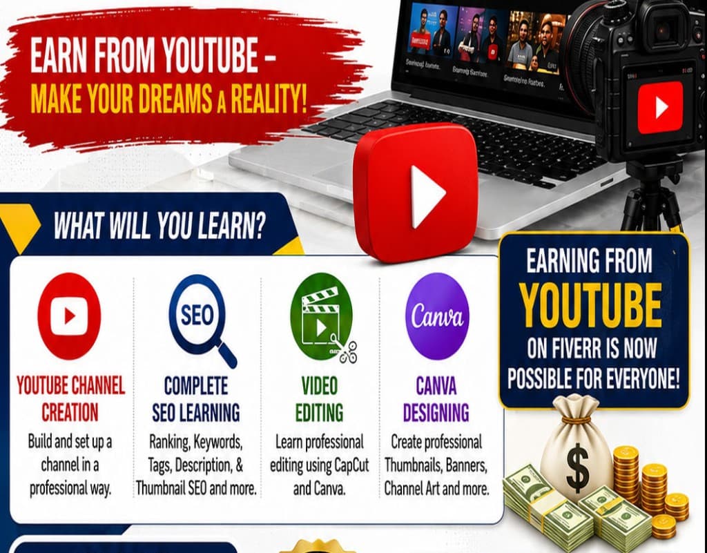 Earn from YouTube